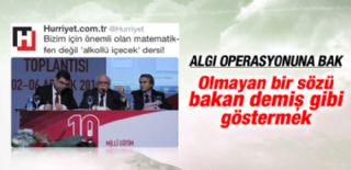 Hürriyet'ten Eğitim Şurasıyla İlgili Algı Operasyonu